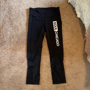 Lululemon Soul Chicago Crop Leggings size 4